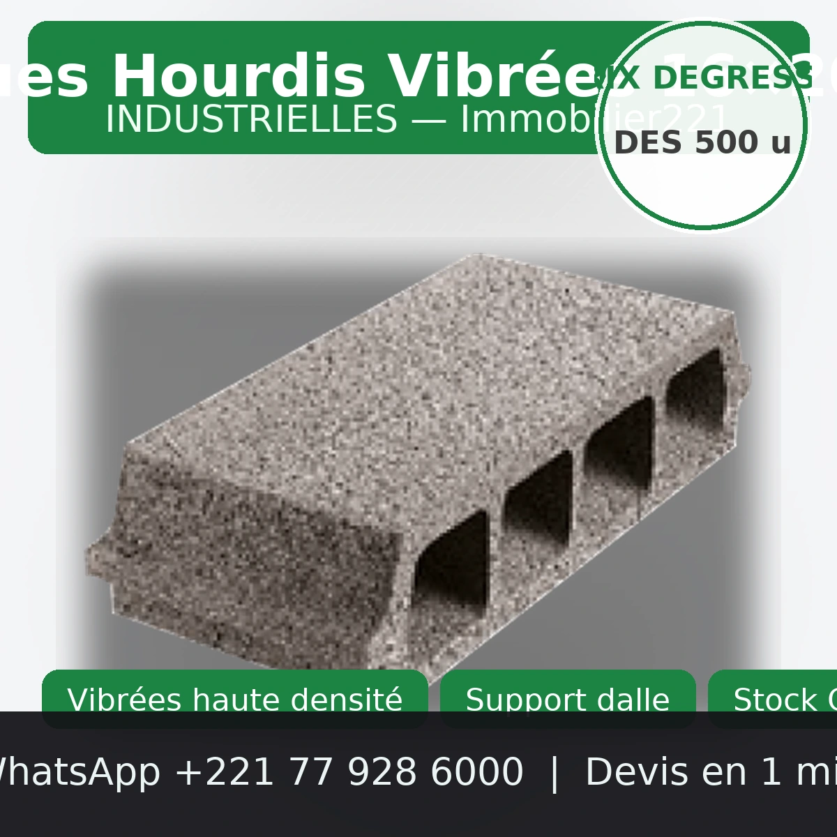 Briques Hourdis Vibrées 16 20 40 Pourquoi ce choix