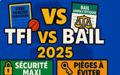 Titre Foncier Individuel ou Bail Emphytéotique ? Découvrez le Choix Gagnant pour Investir au Sénégal