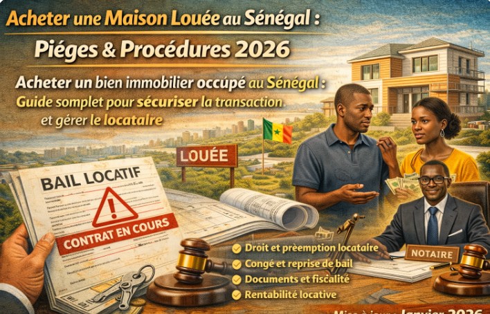 Acheter une Maison Louée au Sénégal : Pièges et Procédures 2026.