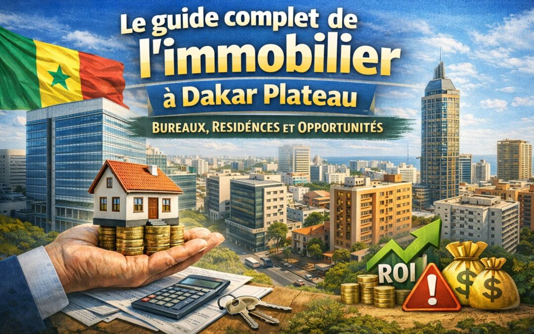 Le guide complet de l&rsquo;immobilier à Dakar Plateau : Bureaux, Résidences et Opportunités