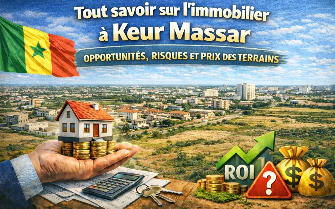 Tout savoir sur l’immobilier à Keur Massar : opportunités, risques et prix des terrains