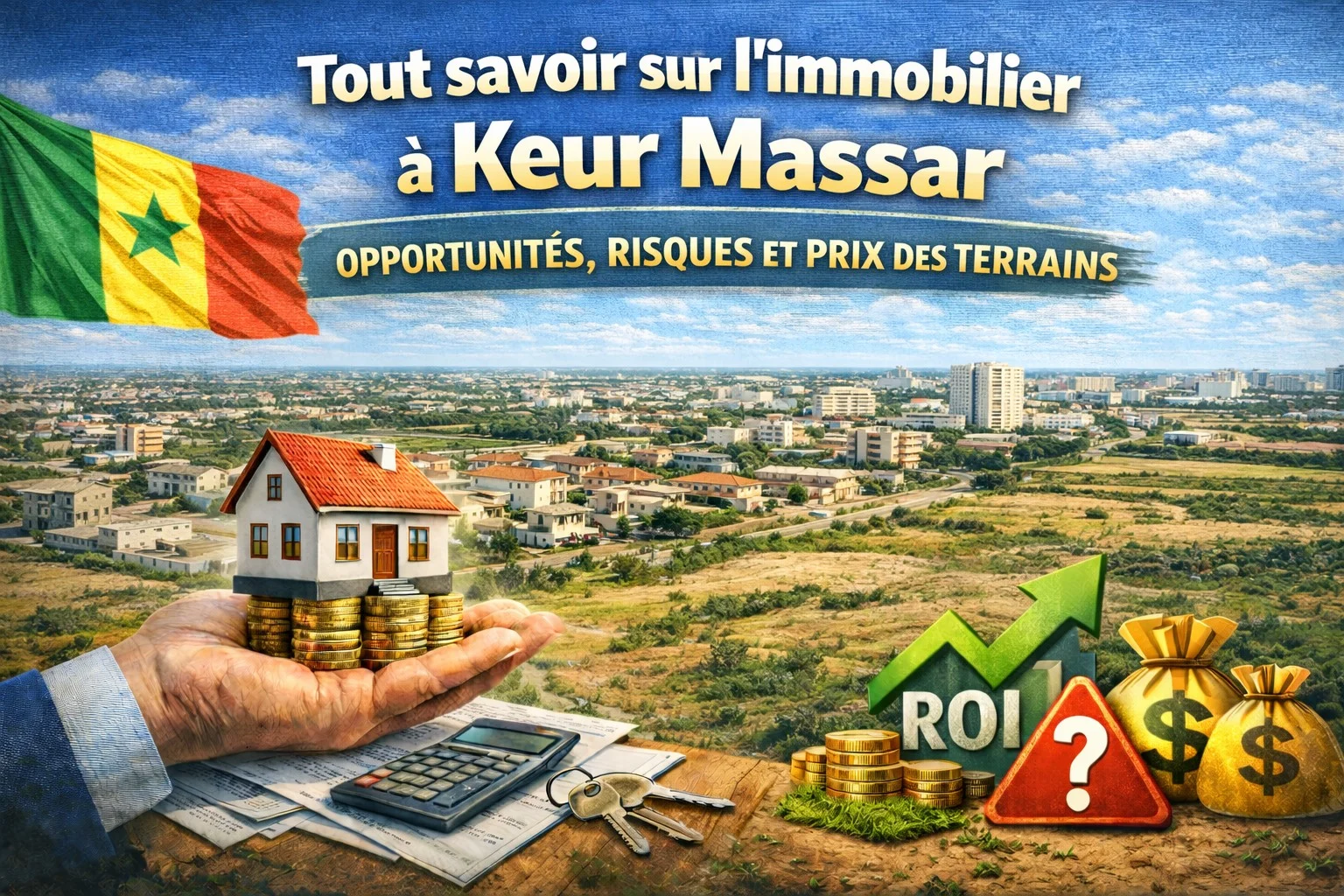 Tout savoir sur l’immobilier à Keur Massar : opportunités, risques et prix des terrains