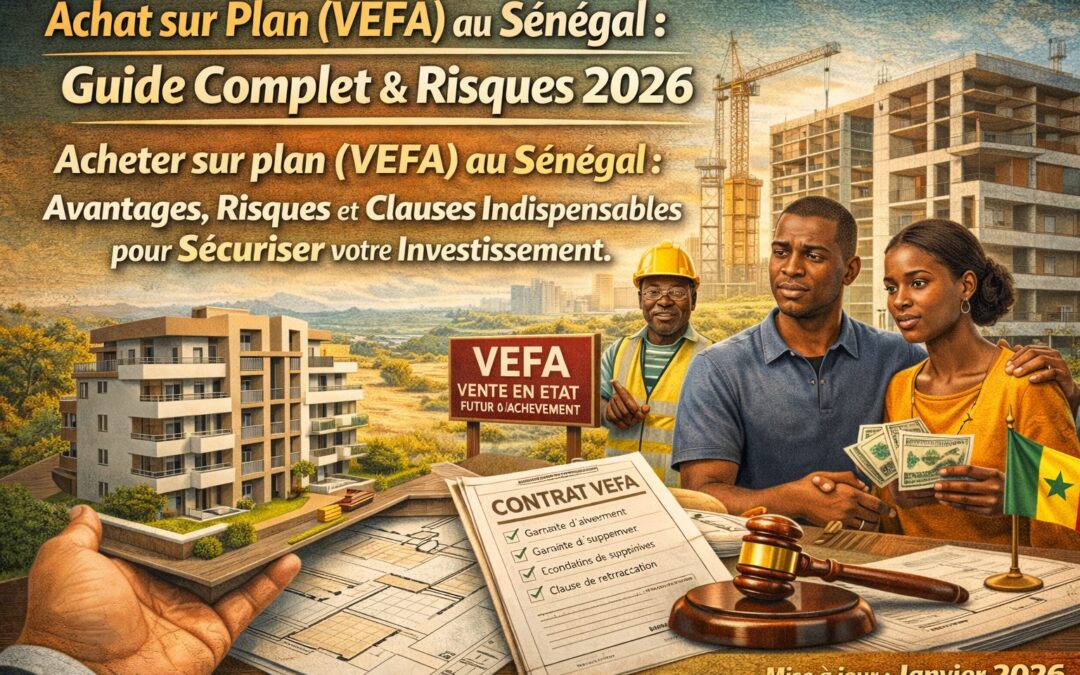 Achat sur Plan (VEFA) au Sénégal : Guide Complet & Risques 2026.
