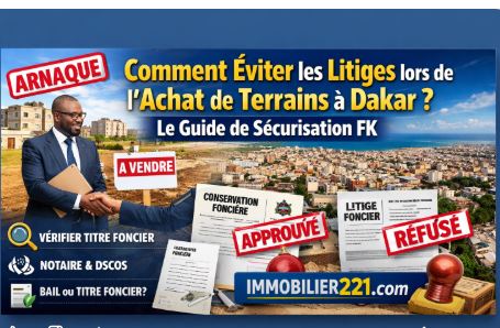 Achat Terrain Dakar : Guide Anti-Litige et Vérifications (2026)