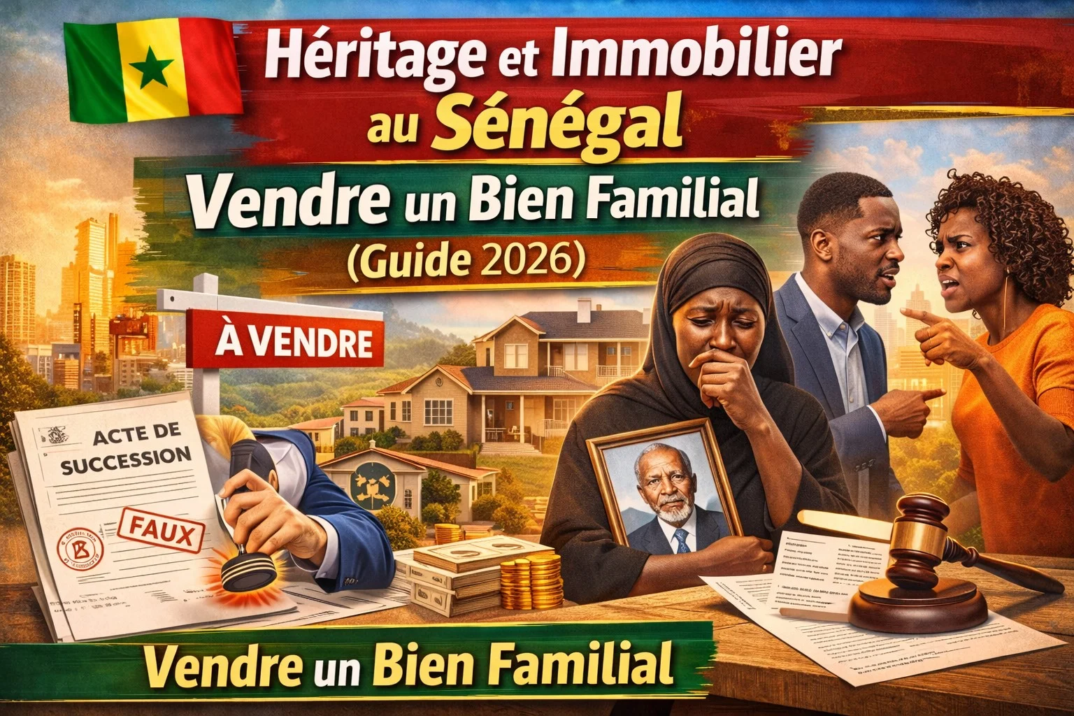 Héritage et Immobilier au Sénégal : Vendre un Bien Familial (Guide 2026)
