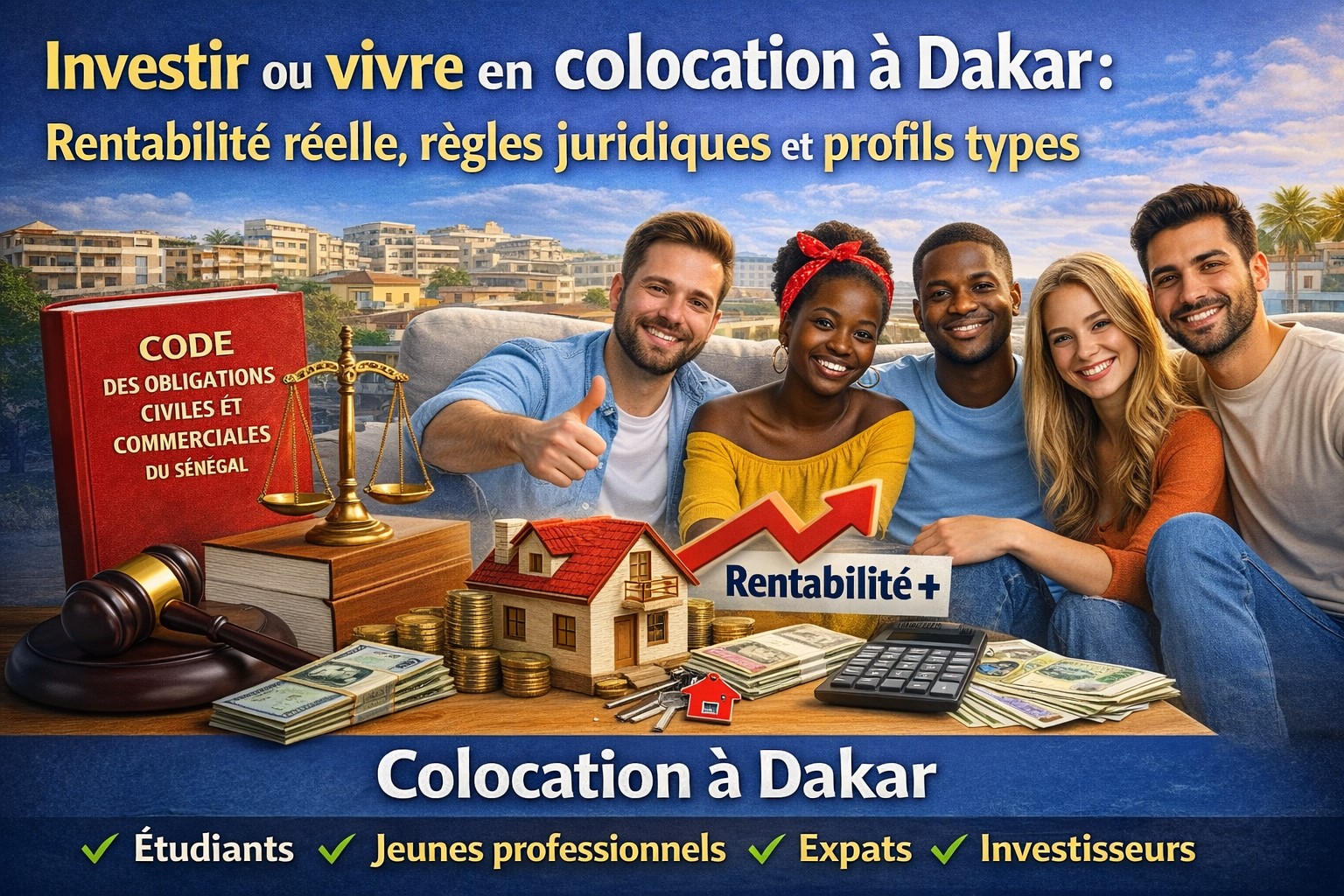 Colocation à Dakar : Rentabilité, Règles et Contrat.