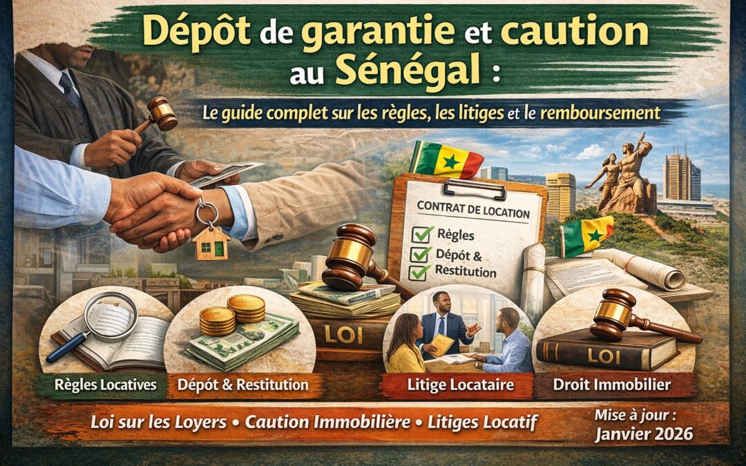 Dépôt de garantie au Sénégal : Règles, litiges et remboursement. Le guide complet