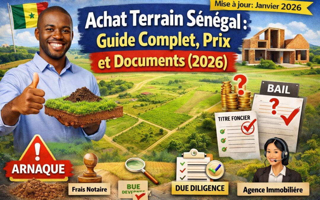 Achat Terrain Sénégal : Guide Complet, Prix et Documents (2026).