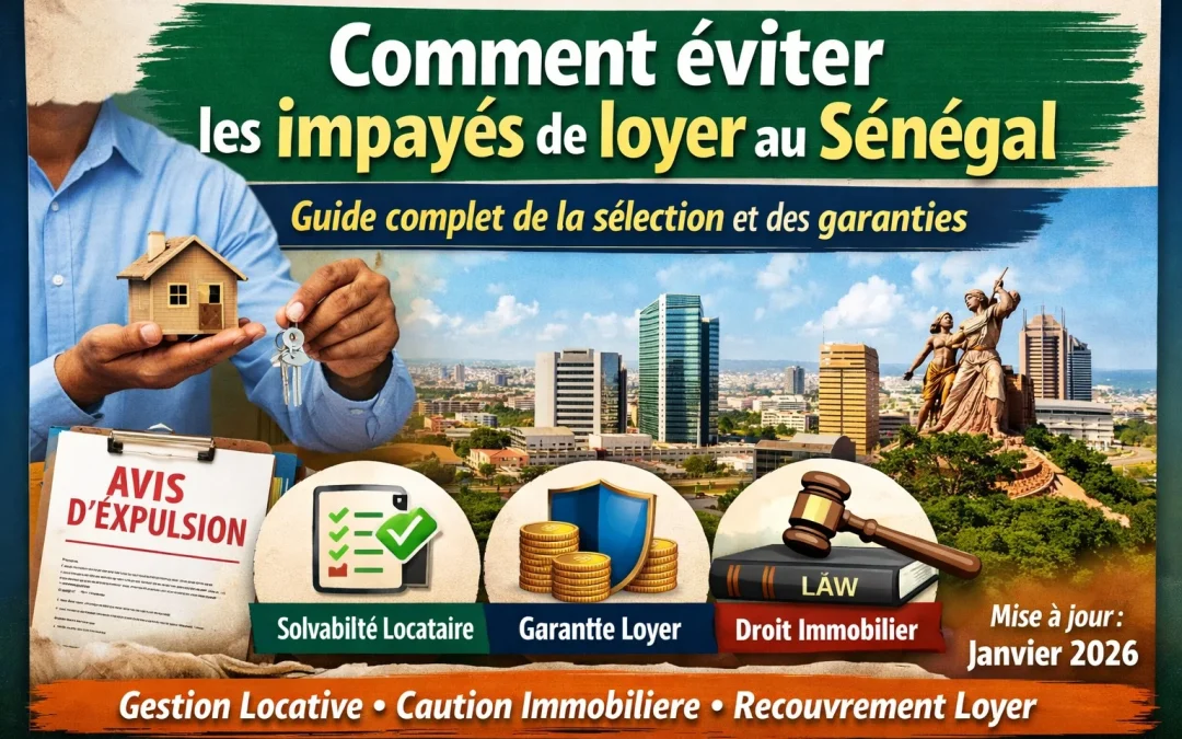 Éviter les impayés de loyer au Sénégal : Sélection et garanties.