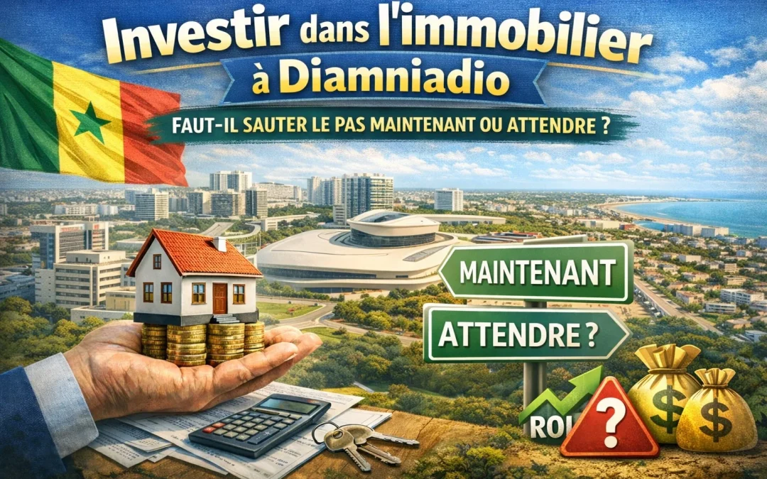 Investir dans l’immobilier à Diamniadio : Faut-il sauter le pas maintenant ou attendre