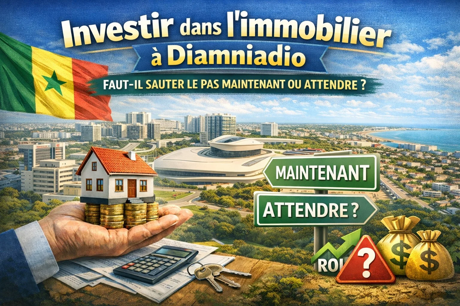 Investir dans l’immobilier à Diamniadio : Faut-il sauter le pas maintenant ou attendre