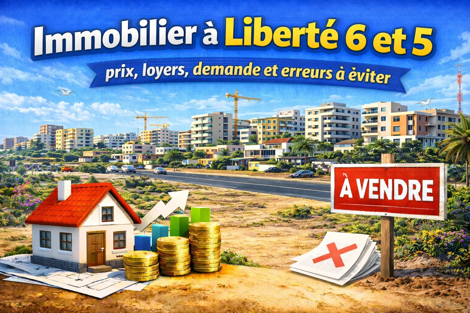Immobilier à Liberté 6 et 5 : prix, loyers, demande et erreurs à éviter