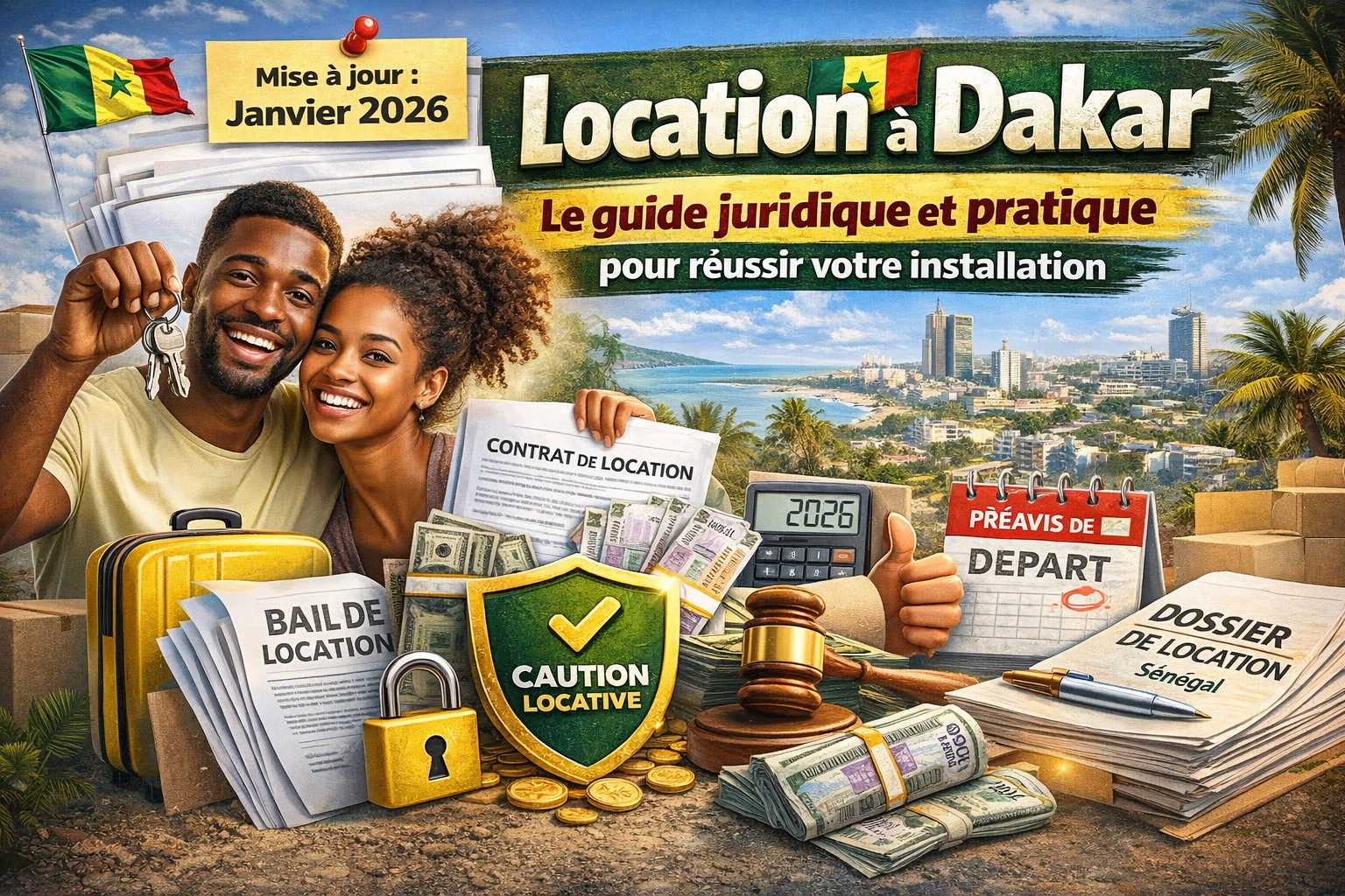 Louer à Dakar : Guide complet sur les règles et documents