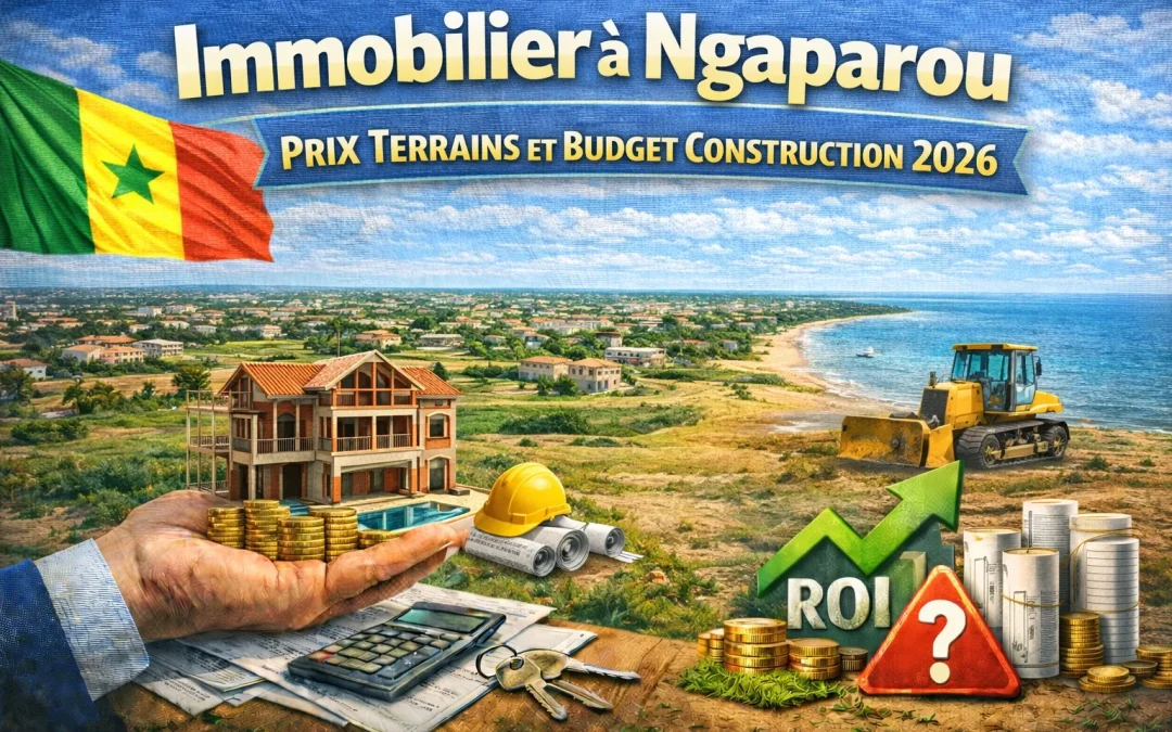 Immobilier à Ngaparou : Prix Terrains et Budget Construction 2026