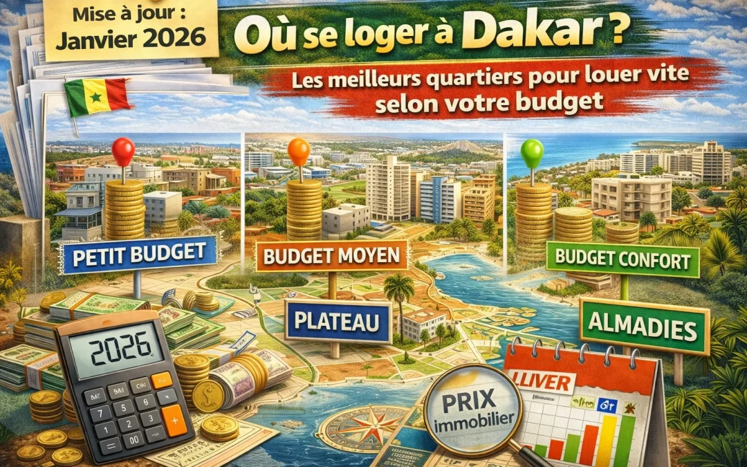 Où se loger à Dakar ? Les meilleurs quartiers pour louer vite selon votre budget