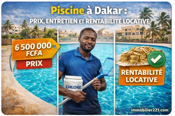 Piscine à Dakar : Prix, Entretien et Rentabilité Locative