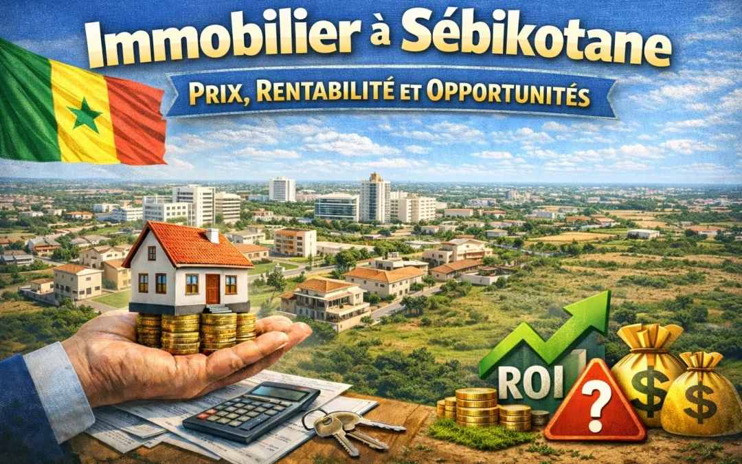 Immobilier à Sébikotane : Prix, Rentabilité et Opportunités