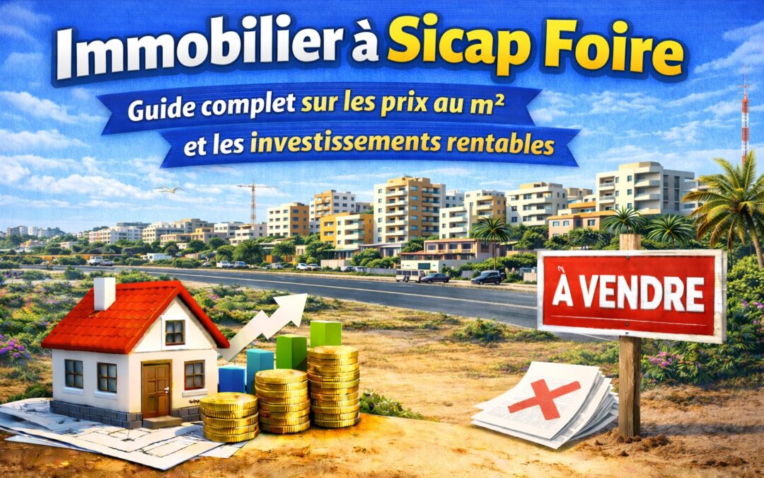Immobilier à Sicap Foire : Guide complet sur les prix au m² et les investissements rentables