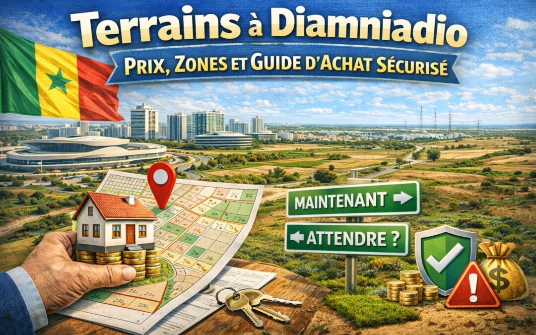 Terrains à Diamniadio : Prix, Zones et Guide d&rsquo;Achat Sécurisé