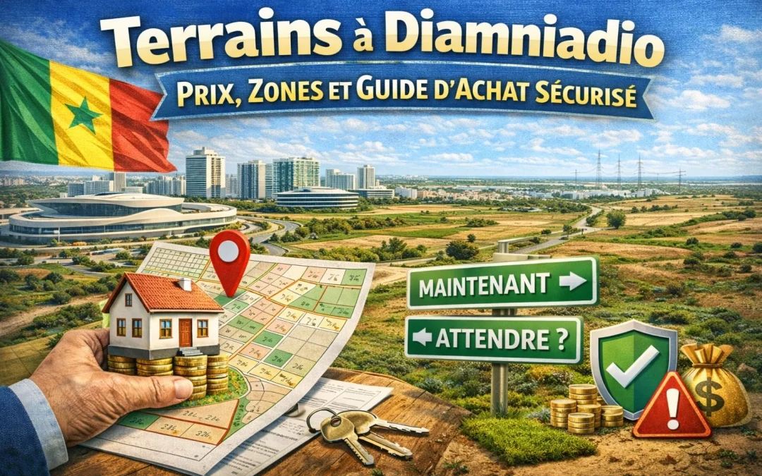 Terrains à Diamniadio : Prix, Zones et Guide d’Achat Sécurisé