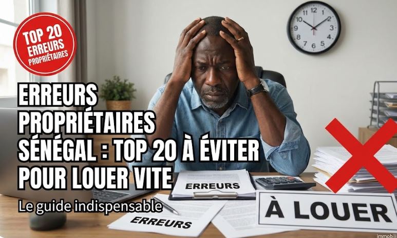 Erreurs Propriétaires Sénégal : Top 20 à Éviter pour Louer Vite