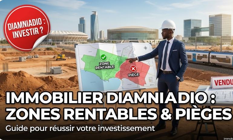 Immobilier Diamniadio : Zones Rentables & Pièges à Éviter