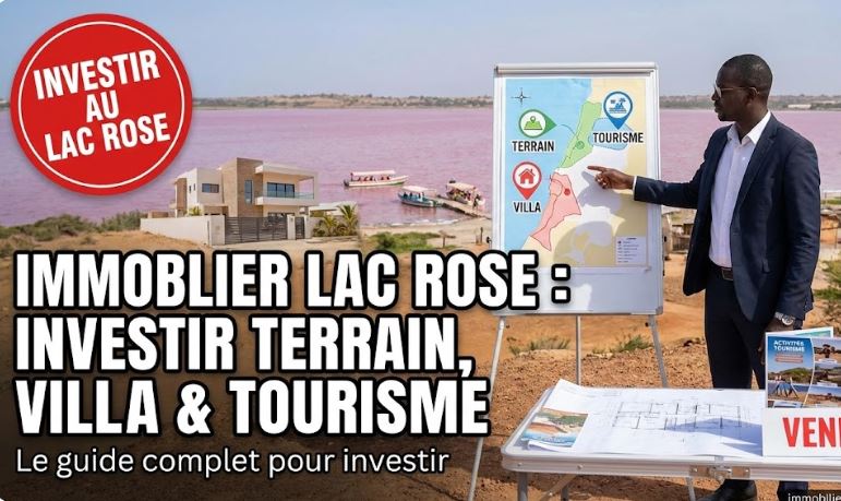 Immobilier Lac Rose : Investir Terrain, Villa & Tourisme