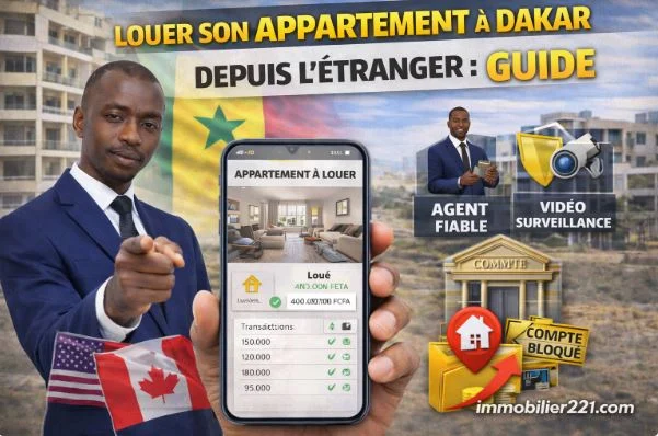 Louer son appartement à Dakar depuis l’étranger : Guide