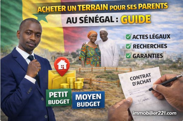 Acheter un terrain pour ses parents au Sénégal : Guide