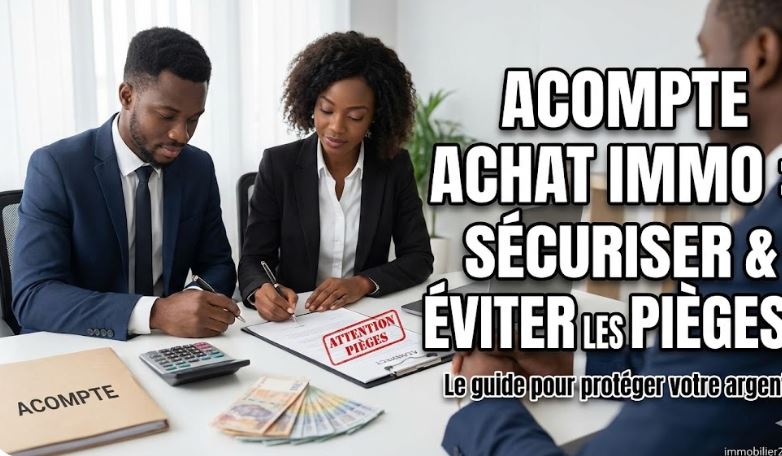 Acompte Achat Immobilier Sénégal : Sécurisation & Pièges