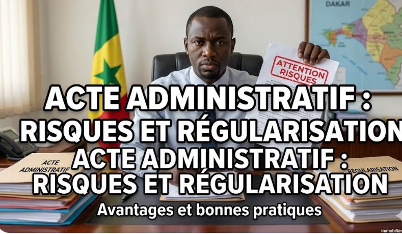 Acte Administratif Terrain Sénégal : Avantages, Risques & Régularisation
