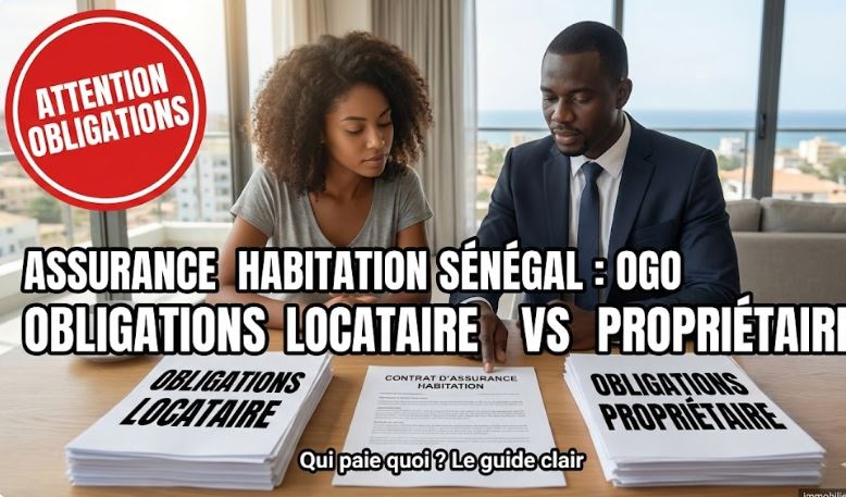 Assurance Habitation Sénégal : Obligations Locataire vs Propriétaire