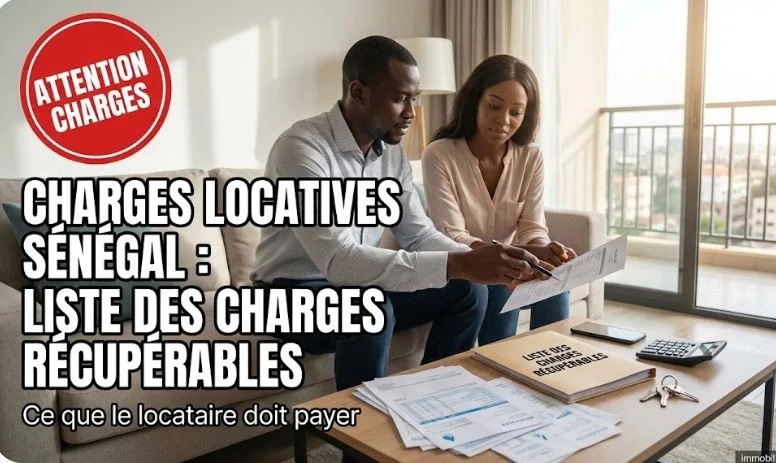 Charges Locatives Sénégal : Liste des Charges Récupérables