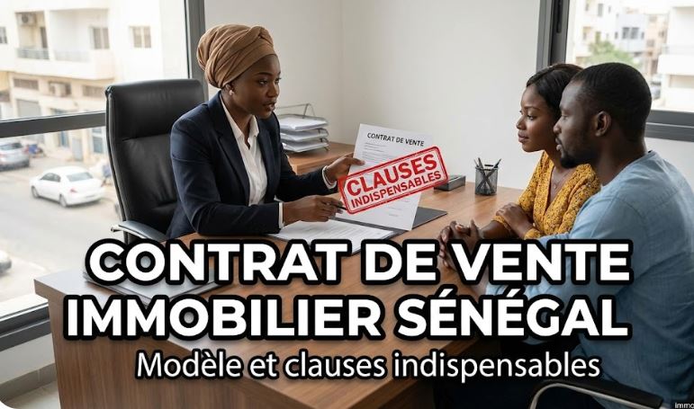 Contrat de Vente Immobilier Sénégal : Clauses Indispensables & Modèle