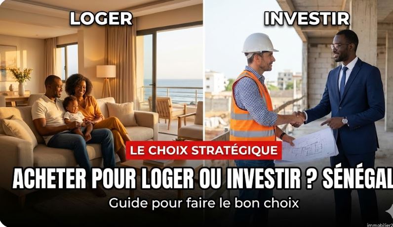 Acheter pour Loger ou Investir au Sénégal : Guide & Stratégies