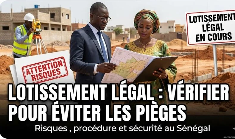 Lotissement Légal Sénégal : Vérifications, Risques et Procédure