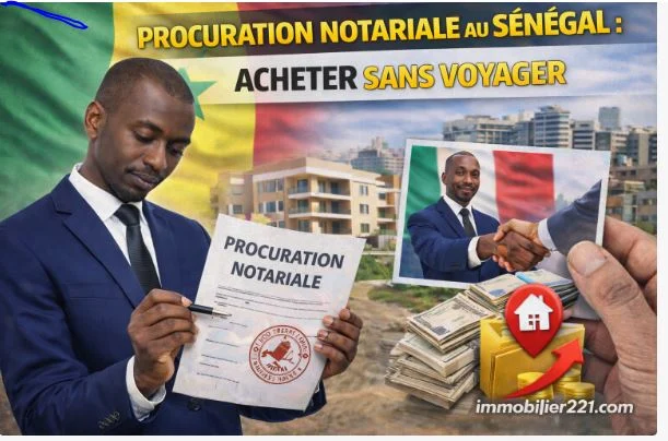 Procuration notariale au Sénégal : Acheter sans voyager