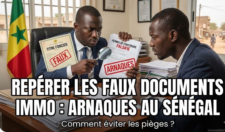Faux Documents Immobiliers Sénégal : Repérer les Arnaques