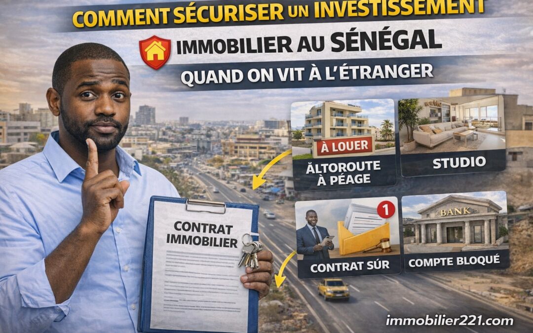 Comment sécuriser un investissement immobilier au Sénégal quand on vit à l&rsquo;étranger
