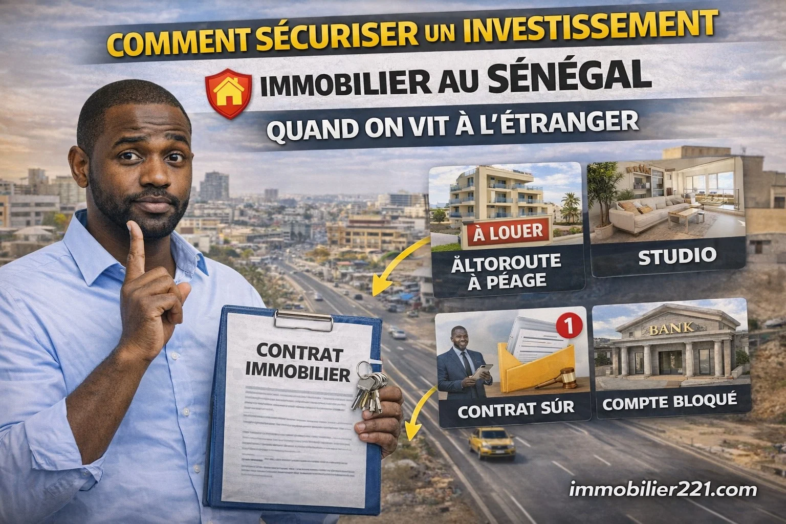 Comment sécuriser un investissement immobilier au Sénégal quand on vit à l’étranger