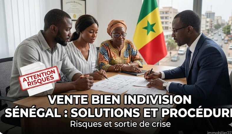 Vente Bien Indivision Sénégal : Solutions, Procédure & Risques