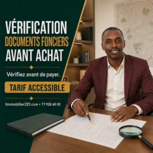 Vérification de documents fonciers avant achat au Sénégal