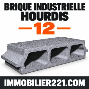 Brique industrielle hourdies 12 au Sénégal | Devis & Livraison Chantier