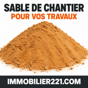 Camion de sable au Sénégal – 4, 8, 16 ou 20 m³