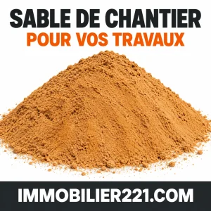 Camion de sable au Sénégal – 4, 8, 16 ou 20 m³