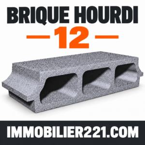 Brique hourdis 12 au Sénégal – Hourdis de 12 pour plancher