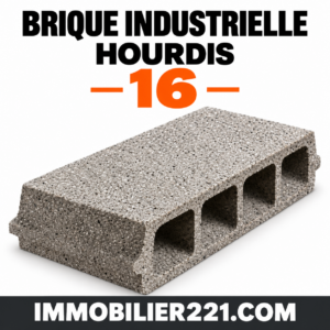 Brique industrielle hourdies 16 au Sénégal | Devis & Livraison Chantier