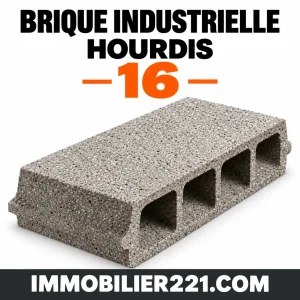 Brique industrielle hourdies 16 au Sénégal | Devis & Livraison Chantier