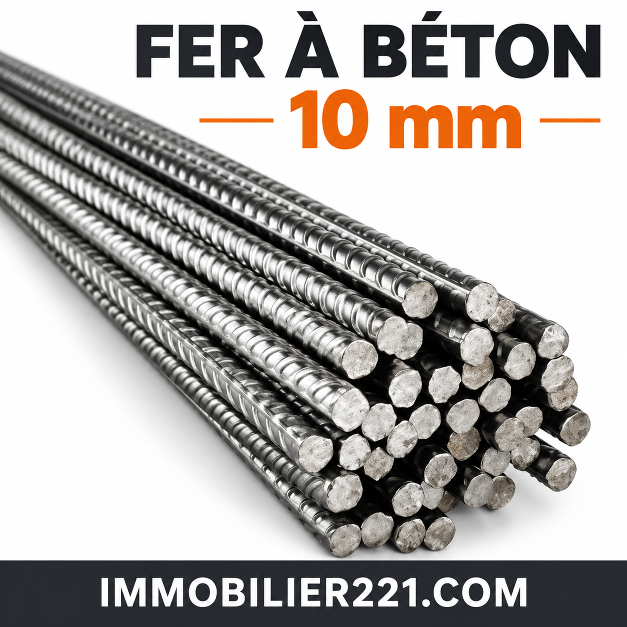 prix du fer de 10 à Dakar